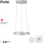 Paul Neuhaus PURE E-LOOP 2550-95 Függőlámpa 2x50W/LED 2700-5000k 4100lm ip20