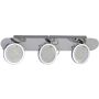 Italux Alessio HP-503AC-03-998B CH Spotlámpa 3x5W/LED 3000K 400lm IP20