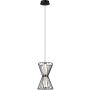 Italux Sanke PND-63849-2-BK Függőlámpa 1x8W/LED 3000K 380lm IP20