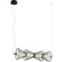 Italux Sanke PND-63849-4-BK Függőlámpa 1x15W/LED 3000K 600lm IP20