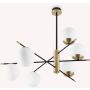 Ideal Lux GOURMET 289496 Plafonlámpa 6x28W/E14 ip20