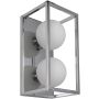 Italux Daisy MB-BR4367-W2 CH Fali lámpa 2x4W/G9 IP20