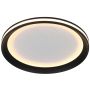 Italux Artizo PLF-02326-S-BK Süllyesztett mennyezeti lámpa 1x18W/LED 3000K/4000K/6000K 2200lm IP20