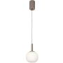 Italux Montes PND-02217-1-BRO Függőlámpa 1x6W/LED 3000K/4000K/6000K 650lm IP20