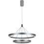 Italux Ottana PND-64739A-GR Függőlámpa 1x60W/LED 3000K/4000K/6000K 7900lm IP20