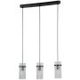 Italux Merto PND-40930-3B-BK Függőlámpa 3x40W/E14 IP20