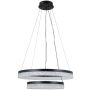 Italux Pantal PND-34533-2L-BK Függőlámpa 2x36W/LED 3000K/4000K/6000K 2300lm IP20