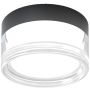 Italux Enios PLF-63829-BK Plafonlámpa 1x9W/LED IP65