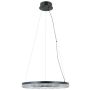 Italux Barlo PND-34526-M-BK Függőlámpa 1x22W/LED 3000K/4000K/6000K 2100lm IP20