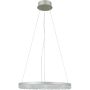 Italux Barlo PND-34526-M-SILV Függőlámpa 1x22W/LED 3000K/4000K/6000K IP20