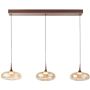 Italux Tenele PND-24028-3B-COPP Függőlámpa 3x21W/LED 3000K 1300lm IP20