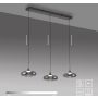 Paul Neuhaus POSH 15693-15 Függőlámpa 3x6,3W/LED 3000k 1000lm ip20