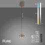 Paul Neuhaus PURE FALLING RINGS 2503-97 Függőlámpa 1x8W/LED 2200-5000k 310lm ip20