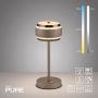 Paul Neuhaus PURE FALLING RINGS 4503-97 Asztali lámpa 1x8W/LED 2200-5000k 310lm ip20