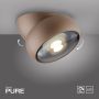 Paul Neuhaus PURE MOVE 6235-97 Plafonlámpa 1x12W/LED 2700k 650lm ip20