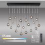 Paul Neuhaus PURE POPUP 2589-15 Függőlámpa 19x3W/LED 2200-5000k 2050lm ip20