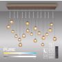 Paul Neuhaus PURE POPUP 2589-97 Függőlámpa 19x3W/LED 2200-5000k 4500lm ip20