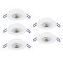 Eglo GEDREZ 300185 Beépíthető spotlámpa 5x4.9W/LED 2700K, 4000K, 6500K 2600lm ip20
