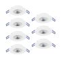 Eglo GEDREZ 300186 Beépíthető spotlámpa 7x4.9W/LED 2700K, 4000K, 6500K 3640lm ip20