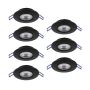 Eglo GEDREZ 300191 Beépíthető spotlámpa 7x4.9W/LED 2700K, 4000K, 6500K 3640lm ip20