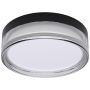 Italux Rilta PLF-73527-S-BK Plafonlámpa 1x18W/LED IP65