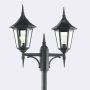 Norlys MODENA 302B Utcai lámpa 2x9W/E27 IP54