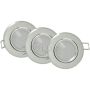 Polux SUN 305275 Beépíthető spotlámpa 1x3,5W/GU10 3000K 250LM IP20