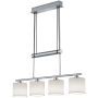 Trio GARDA 305400401 Függőlámpa 4x28w/e14 ip20