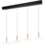 Trio CELESTE 354910465 Függőlámpa 4x7w/led 3000k 750lm ip20