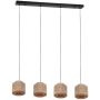 Trio SMILLA 366800436 Függőlámpa 4x10w/e27 ip20