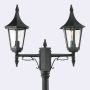 Norlys RIMINI 402B Utcai lámpa 2x9W/E27 IP54