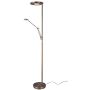 Trio BARRIE 424210304 Állólámpa 2x38w/led 2700+4000k 4000lm+600lm ip20