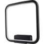 Altavola Design Ledowe kwadraty LA079/W_in_3k_black Fali lámpa 1x15W/LED 3000K 900lm IP44