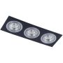 Italux Mooty BL MQ71805-3AB Beépíthető spotlámpa 3x50W/GU5,3 IP20
