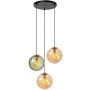 Lucide MONSARAZ 45493/03/33 Függőlámpa 3x40w/e27 ip20