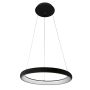 Italux ALESSIA 5280-840RP-BK-3 Függőlámpa 1x40W/LED 2200LM IP20