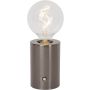 Lucide VIVO 52502/01/08 Asztali lámpa 1x1w/e27 2700k 39lm ip20