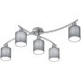 Trio GARDA 605400511 Plafonlámpa 5x25w/e14 ip20