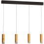 Fischer&Honsel SHINE-WOOD 61132 Függőlámpa 4x5,26w/led 2700k 2552lm ip20