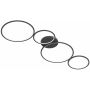 Trio RONDO 622610432 Plafonlámpa 1x37w/led 3000k 4800lm ip20