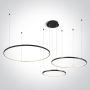 One Light Decorative 63150B/B/W Függőlámpa 1x65W/LED 3000K 4800lm IP20