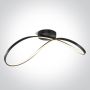 One Light Decorative 63154A/B/W Plafonlámpa 1x40W/LED 3000K 2800lm IP20