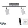 Paul Neuhaus PURE-MIRA 6354-95 Spotlámpa 2x15W/LED 2700-5000k 1700lm ip20