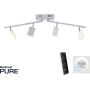 Paul Neuhaus PURE-MIRA 6356-95 Spotlámpa 4x28W/LED 2700-5000k 3400lm ip20