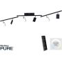 Paul Neuhaus PURE-MIRA 6358-18 Spotlámpa 6x41W/LED 2700-5000k 5100lm ip20
