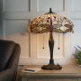 Endon DRAGONFLY BEIGE 64085 Asztali lámpa 2x60W/E27 IP20