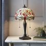Endon DRAGONFLY BEIGE 64086 Asztali lámpa 2x60W/E27 IP20