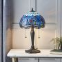 Endon DRAGONFLY BLUE 64090 Asztali lámpa 2x60W/E27 IP20