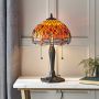 Endon DRAGONFLY FLAME 64092 Asztali lámpa 2x60W/E27 IP20