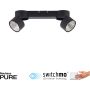 Paul Neuhaus PURE-NOLA 6452-18 Spotlámpa 2x34W/LED 3000k 3800lm ip20